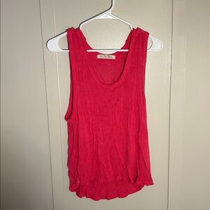 Free People Magenta Knit Tank